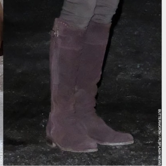 ASO Kate Middleton. Really Wild Brown Suede Spanish Boots Size 37 - Picture 4 of 10